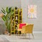 Stupell Industries Groovy Pastel Sun Rays Canvas Wall Art Design by Nataly White